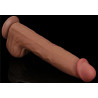 LoveToy SlidingSkin Gode Sliding Skin 27 x 6.5cm Marron